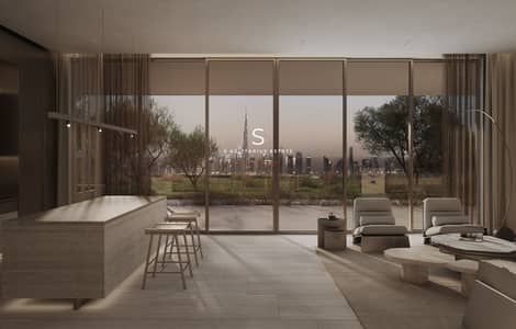穆罕默德-本-拉希德城， 迪拜 2 卧室公寓待售 - LIVING AREA + KITCHEN. jpg