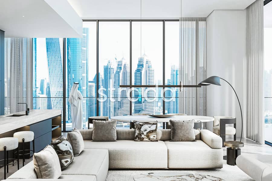 位于迪拜港，W Residences 2 卧室的公寓 6480000 AED - 10100708