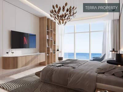 فلیٹ 3 غرف نوم للبيع في جزيرة المرجان، رأس الخيمة - 1BR Bedroom View 02. jpg