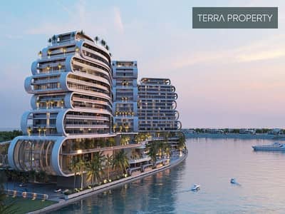 فلیٹ 1 غرفة نوم للبيع في جزيرة المرجان، رأس الخيمة - VIEW03-SEAVIEW-SUNSET. jpg