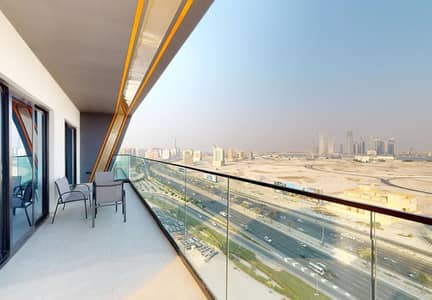 H. Floor Vacant Furnished 3 Bed In Binghatti Creek