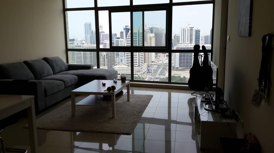 Spacious 1 bedroom apartment for rent in Links West Tower