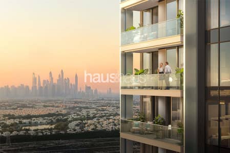 2 Bedroom Apartment for Sale in Jumeirah Village Triangle (JVT), Dubai - Fully Furnished | Skyline Views | Premium Finishes