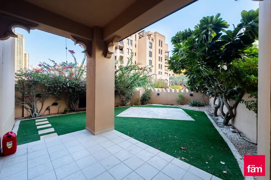 Private Garden|Burj View|Separate Dining Area|Rare