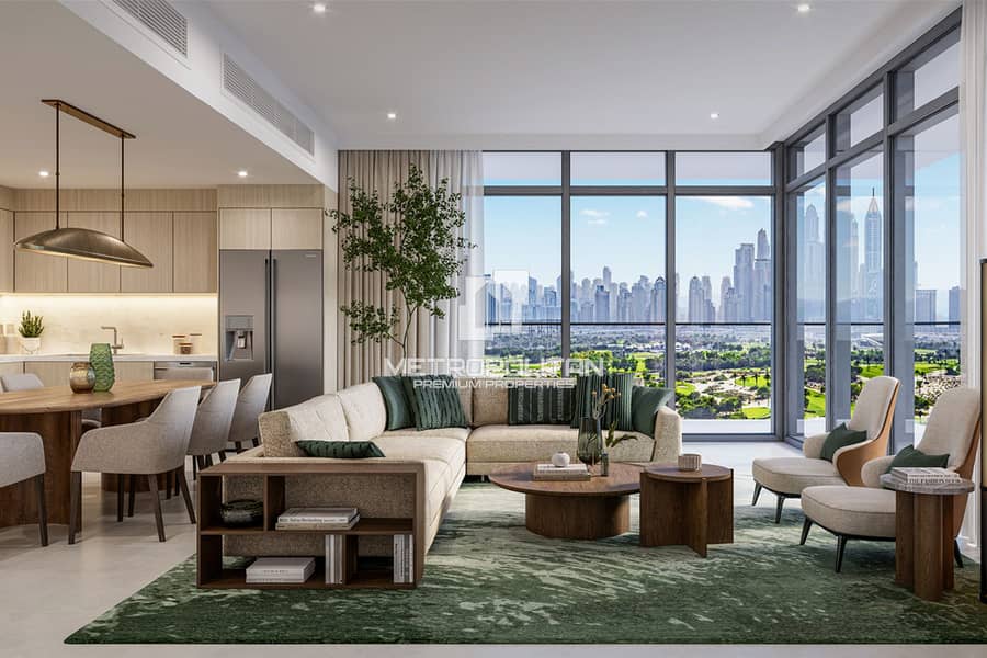 位于景观公寓社区，高尔夫山庄 2 卧室的公寓 3250000 AED - 10113580