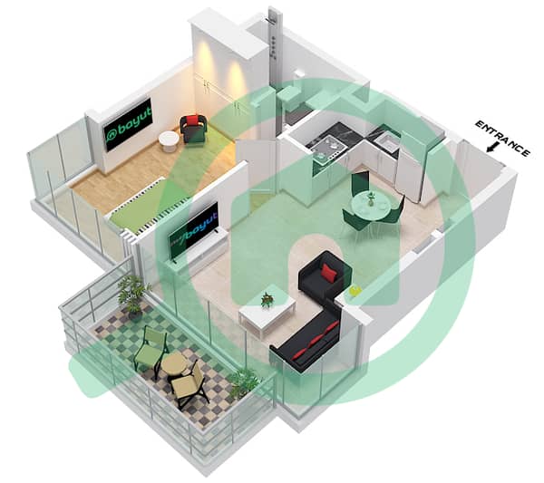 Type C Unit 03,11 Floor 18,35