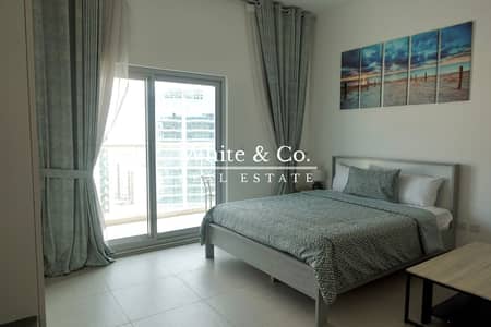Studio for Rent in Dubai Science Park, Dubai - Vac JUNE|High Floor + Pool View|12 Chqs