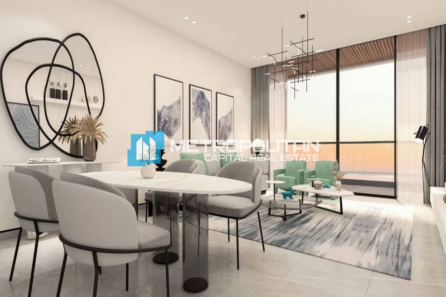 Stunning 1BR|High Floor|Sea View|Handover 2026