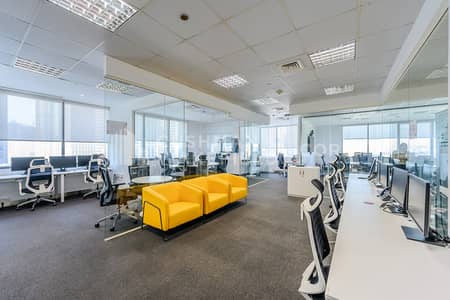 Office for Rent in Dubai Internet City, Dubai - Fitted | Open Plan Area | Two Offices Combined