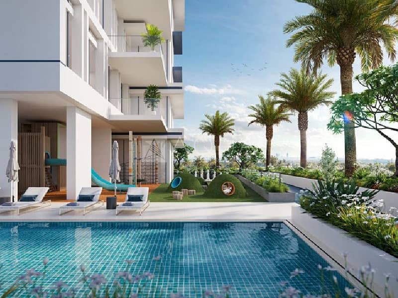 位于迪拜体育城，Fairway Residences by Prescott 2 卧室的公寓 1590000 AED - 10140798