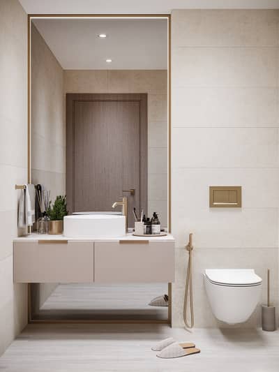 Студия Продажа в Джумейра Вилладж Серкл (ДЖВС), Дубай - bathroom_view02. jpg