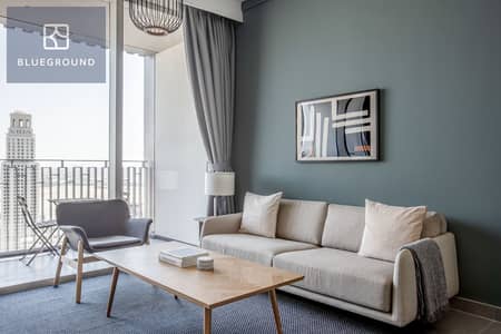 2 Bedroom Flat for Rent in Dubai Creek Harbour, Dubai - City View | Furnished | Flexible Terms
