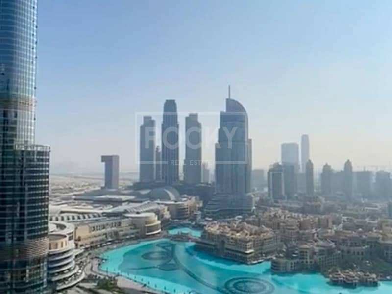 2 Fully Furnished | 4-Bed | Fountain and Burj Khalifa View