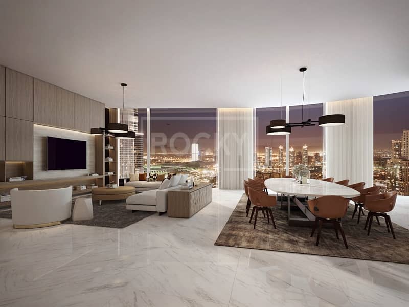 8 Fully Furnished | 4-Bed | Fountain and Burj Khalifa View
