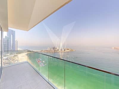 4 Bedroom Flat for Rent in Jumeirah Beach Residence (JBR), Dubai - Full Sea View | Brand New | Ready To Move In