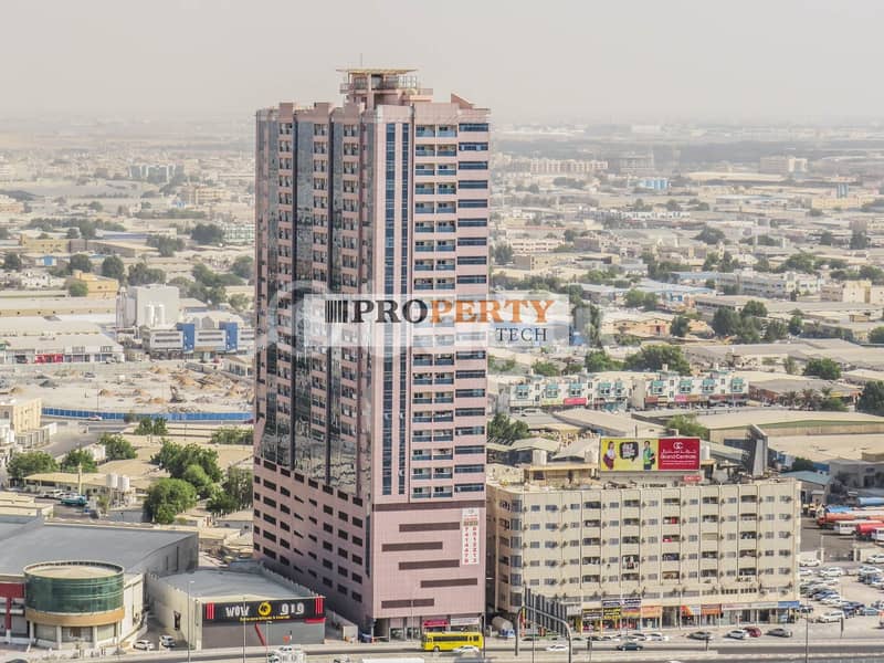 Commission Free..! Beautiful Views 1 BHK Available For Rent in Expo Building Ajman