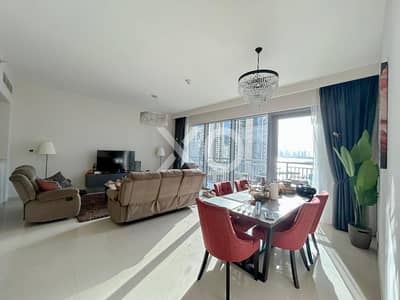 3 Bedroom Apartment for Rent in Dubai Creek Harbour, Dubai - Vacant | Burj View | Furnished | 3 Bed