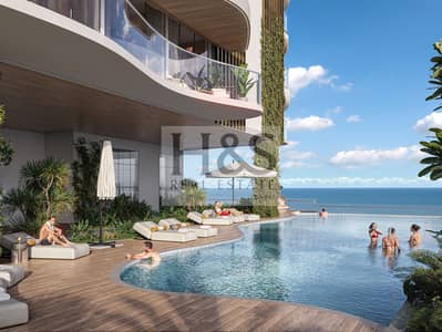 شقة 1 غرفة نوم للبيع في مدينة دبي الملاحية، دبي - Render_ThePierResidence_Pool Lifestyle_Rev02-3. jpg