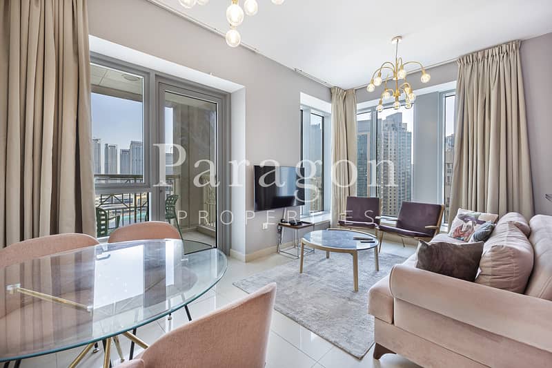 Fully furnished | Corner unit | Burj View