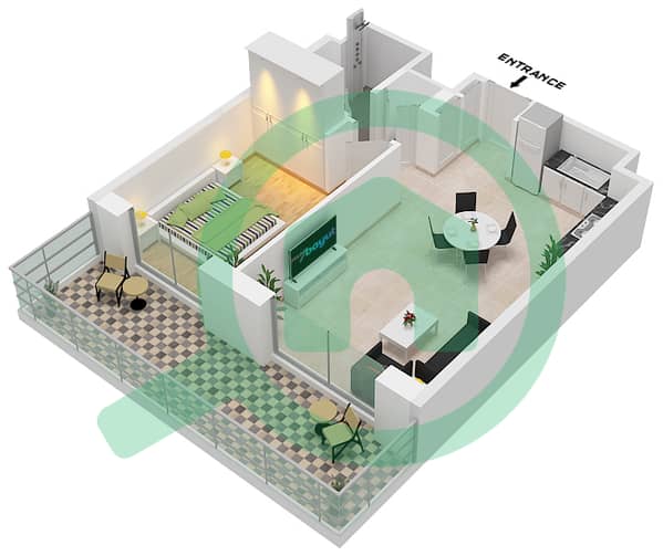 Type A Unit 1 Floor 5