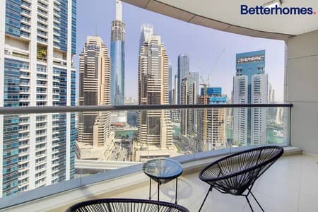 4 Bedroom Flat for Rent in Dubai Marina, Dubai - Upgraded | Sea View | Furnished | High Floor