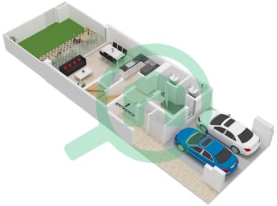 Elora - 3 Bedroom Villa Type/unit MYSK B(M) / UNIT TH 03,05 Floor plan