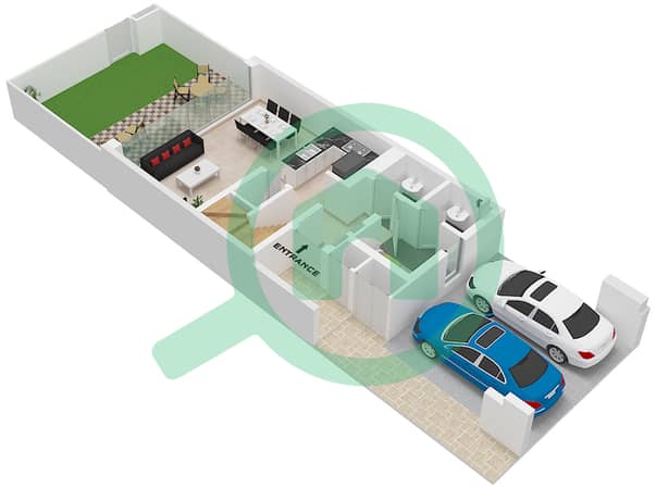 Type Mysk B(M) Unit TH 03,05,07, Ground Floor