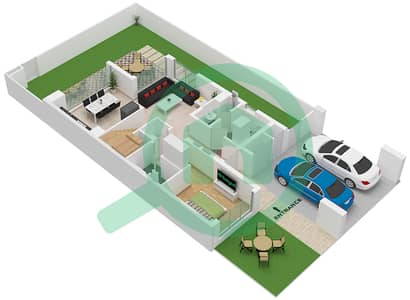 Elora - 4 Bedroom Villa Type/unit MOON B(M) / UNIT TH 04,06 Floor plan