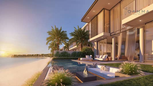 7 Bedroom Villa for Sale in Palm Jebel Ali, Dubai - 08-BV-A Rendering - Exterior Lifestyle. jpg