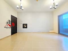 ( MONTHLY PAYMENTS )12 CHEQUES - SPACIOUS 1BHK WITH BALCONY RENT 46K - FAMILY BUILDING - OPEN VIEW - CAR PARKING FREE- CLOSE TO NMC HOSPITAL