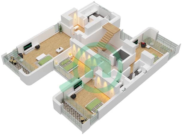 Type 1 Floor First Floor