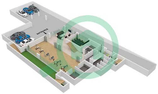Morocco - 7 Bedroom Villa Type LV-75K Floor plan