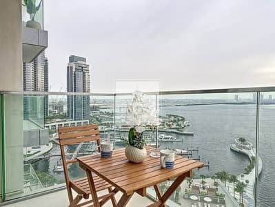 2 Bedroom Apartment for Sale in Dubai Creek Harbour, Dubai - Furnished | 2 BR | Creek and Downtown Skyline View