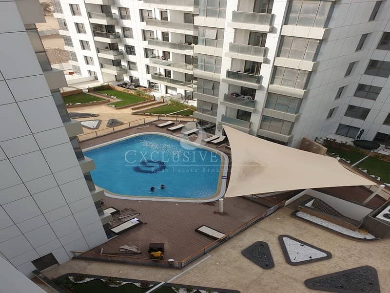 Brand new 2 bedroom with pool views for rent