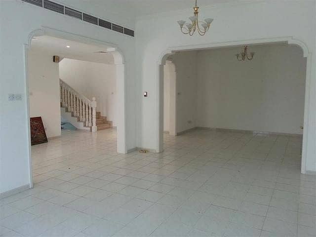 Lovely 4 bed room plus study with private pool for rent in Al Safa 2