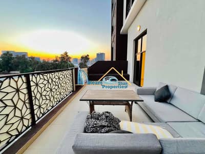 Ready to move 1BHK |Huge terrace |Open green view |Al jaddaf