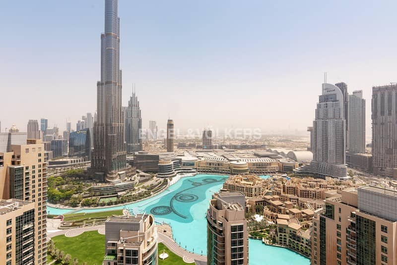 Penthouse Level |Burj Khalifa View |Vacant