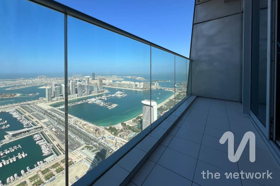 位于迪拜码头，达马克塔楼 3 卧室的公寓 270000 AED - 10197052