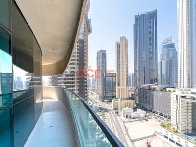 2 Bedroom Flat for Rent in Downtown Dubai, Dubai - Unfurnished | Big Balcony | Burj Khalifa view