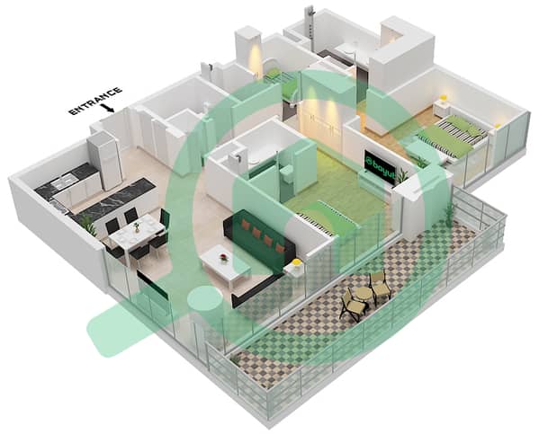 Type A.2 Unit 3 Floor 3-17