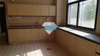 LAVISH 4 BED ROOM AND HALLL WITH MAID ROOM 130K NEAT AND CLEAN COMPOUND AT MHAMMED BIN ZAYED CITY