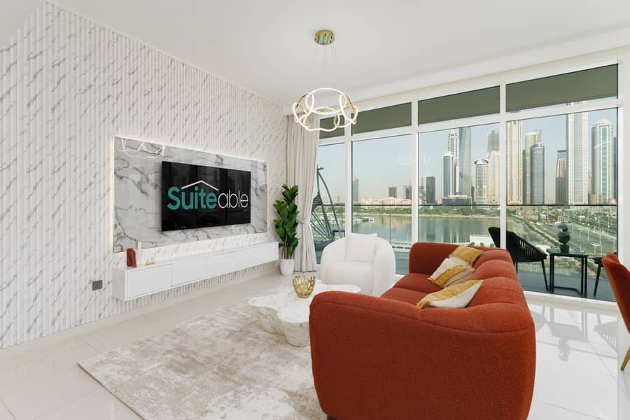 Elegant seaside living 3-bedroom Emaar Beachfront