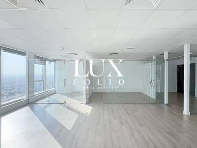 Office for Rent in Business Bay, Dubai - Vacant Unit | Unfurnished | Partitioned