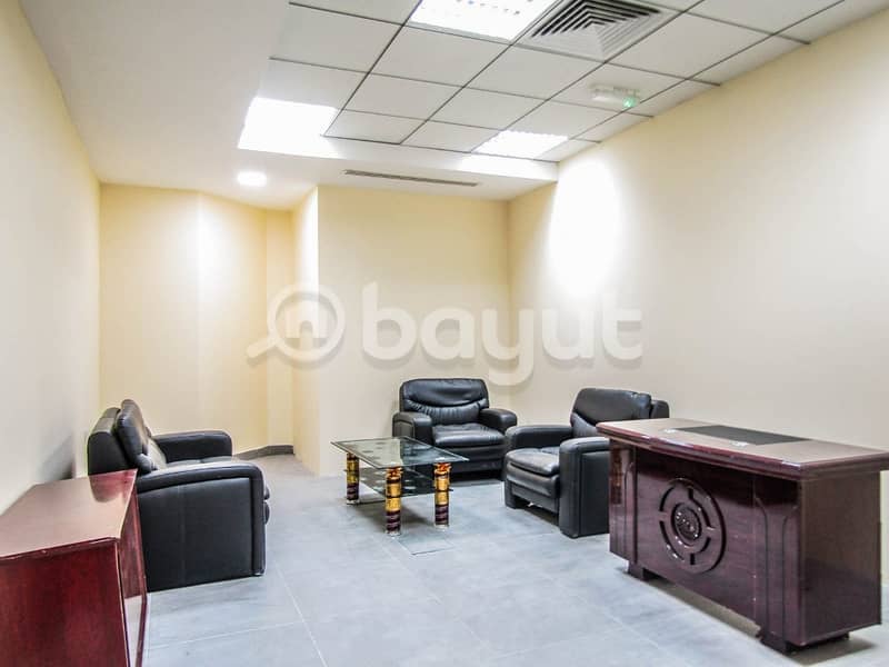 Direct from Landlord for Brand New Office in Al Garhoud