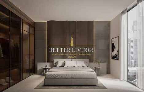 شقة 1 غرفة نوم للبيع في أرجان، دبي - BG New Mockup-Bedroom-R2. jpg