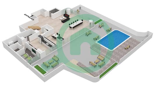 Luce - 4 Bedroom Apartment Type 1 GROUNDFLOOR,FIRST FLOOR Floor plan