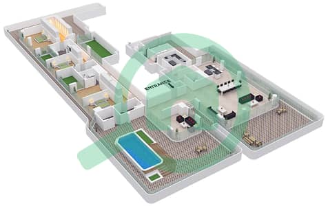 Luce - 4 Bedroom Penthouse Type 900 FLOOR 9 Floor plan