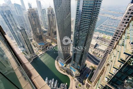 2 Bedroom Flat for Rent in Dubai Marina, Dubai - Luxury | Corner Unit | Partial Marina/Palm View