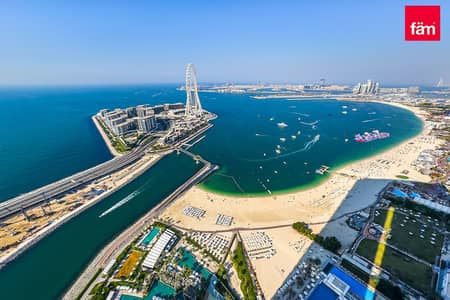 朱美拉海滩住宅（JBR）， 迪拜 3 卧室单位待售 - 位于朱美拉海滩住宅（JBR），朱美拉谦恭度假酒店和水疗中心，朱美拉门户2号大厦 3 卧室的公寓 13500000 AED - 10222981