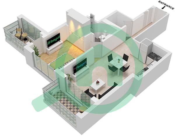 Type C Unit 9 Floor 9-21,26-38